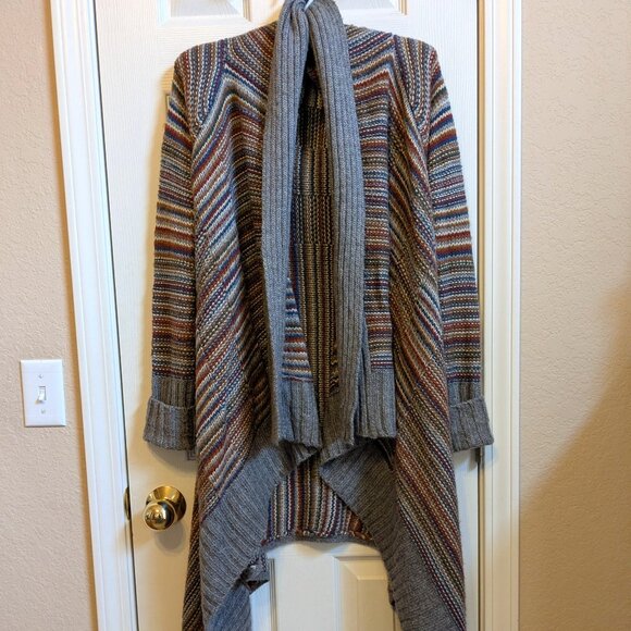 i Jeans by Buffalo Womens Statement Cardigan Size Medium Long Sleeve Heavy Cozy - Picture 1 of 14